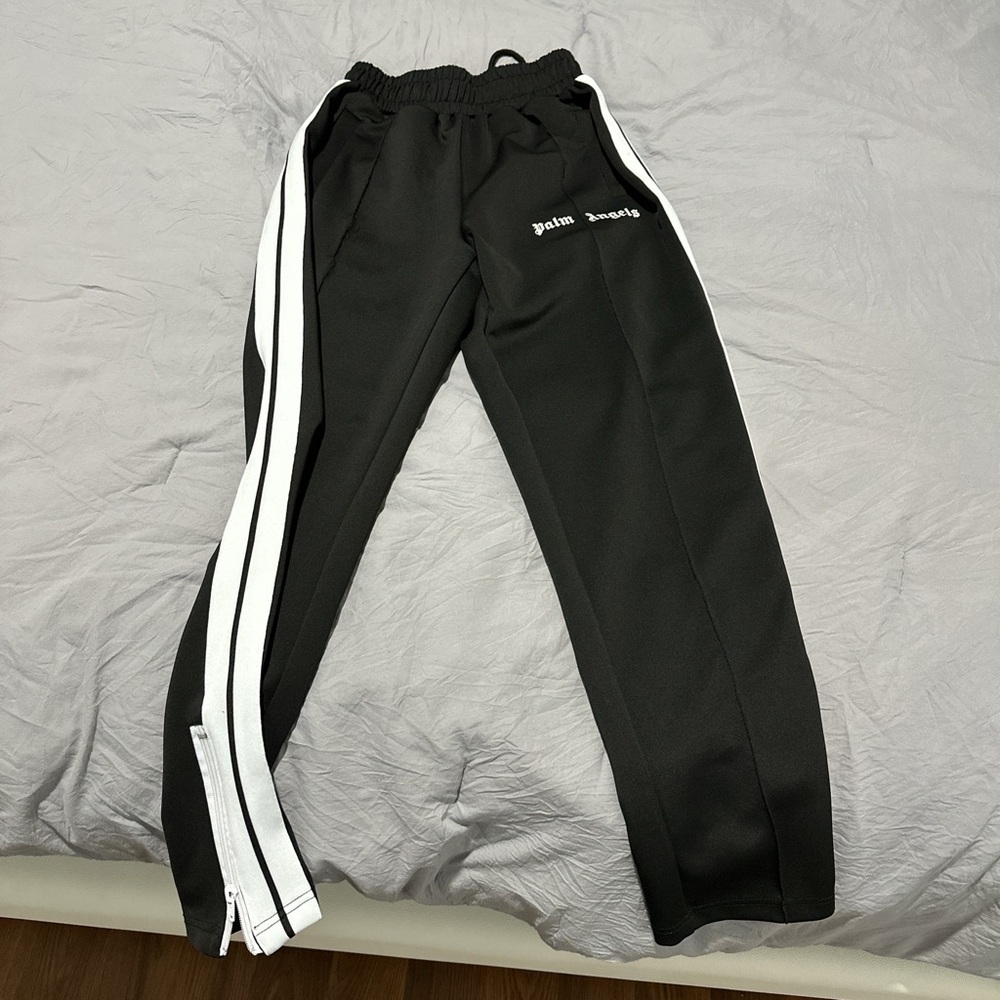 Palm Angels Black Track Pants